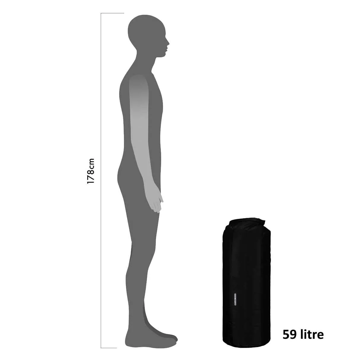 Ortlieb PD350 Waterproof Dry Bags Black 10-109L