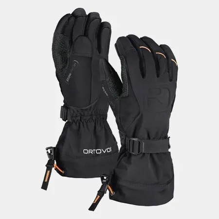 Ortovox Merino Freeride Glove - Black Raven