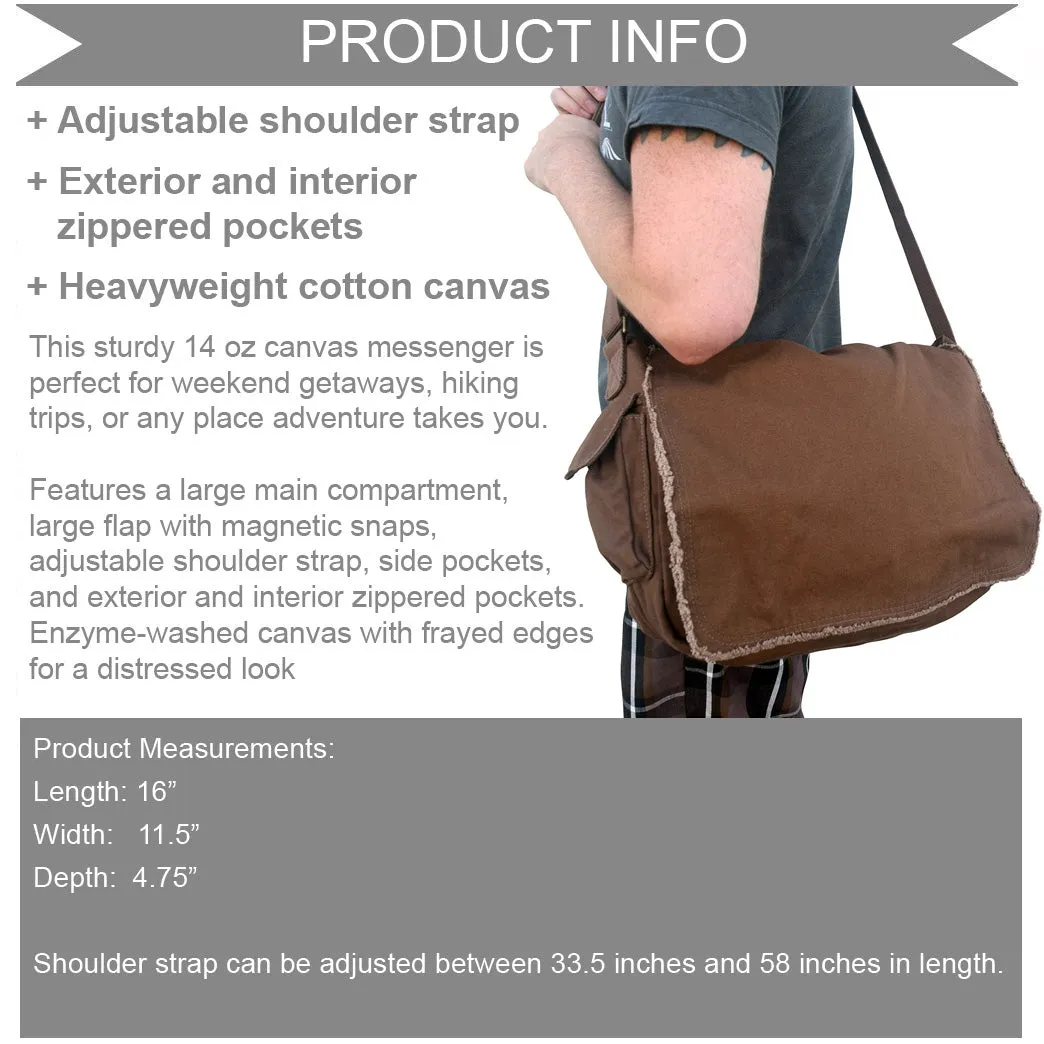 Our True Nationality is Mankind Messenger Bag