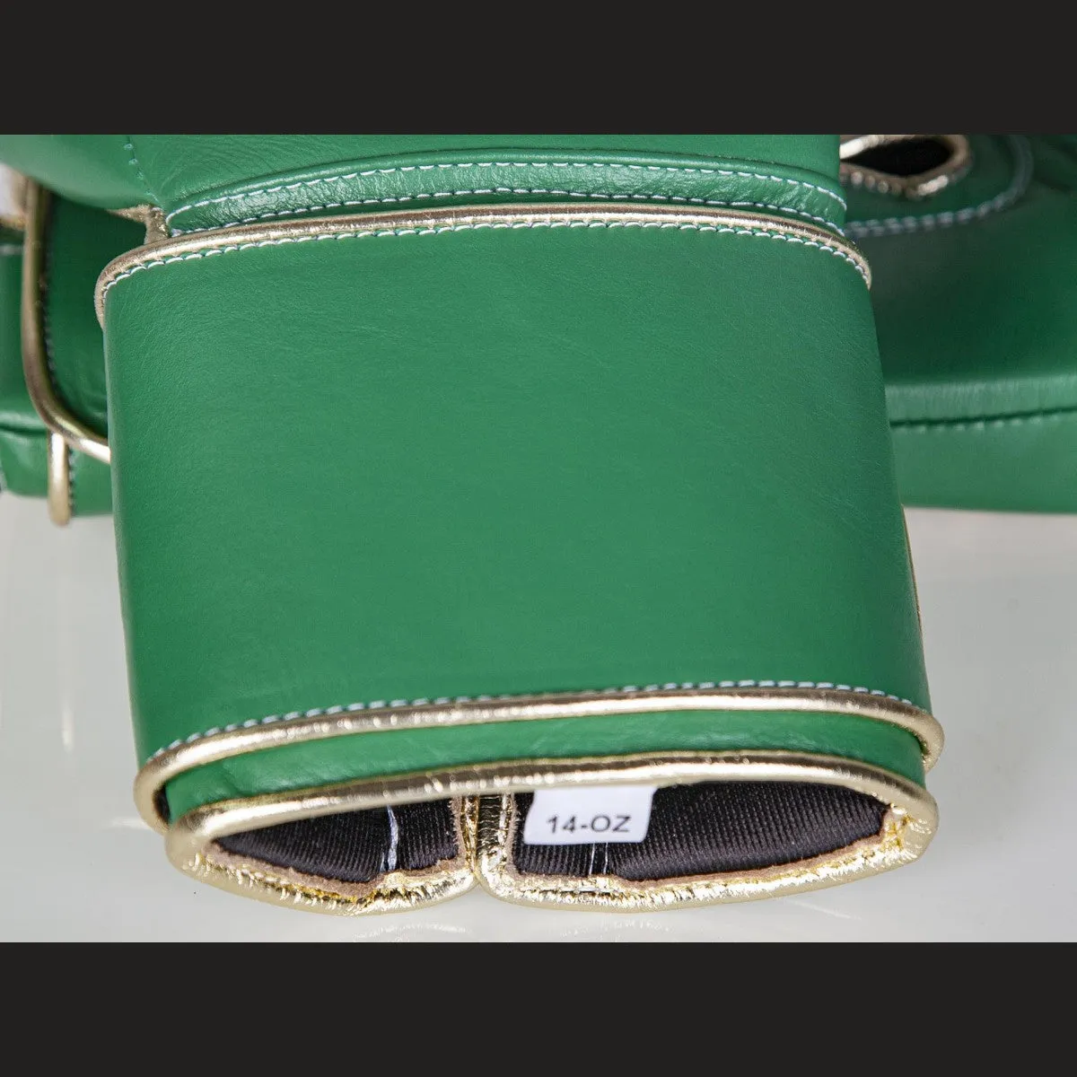 PAFFEN SPORT "TYSON FURY" PRO WIDE VELCRO-GREEN/GOLD