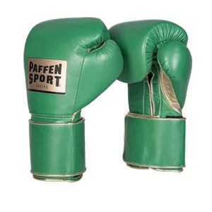 PAFFEN SPORT "TYSON FURY" PRO WIDE VELCRO-GREEN/GOLD