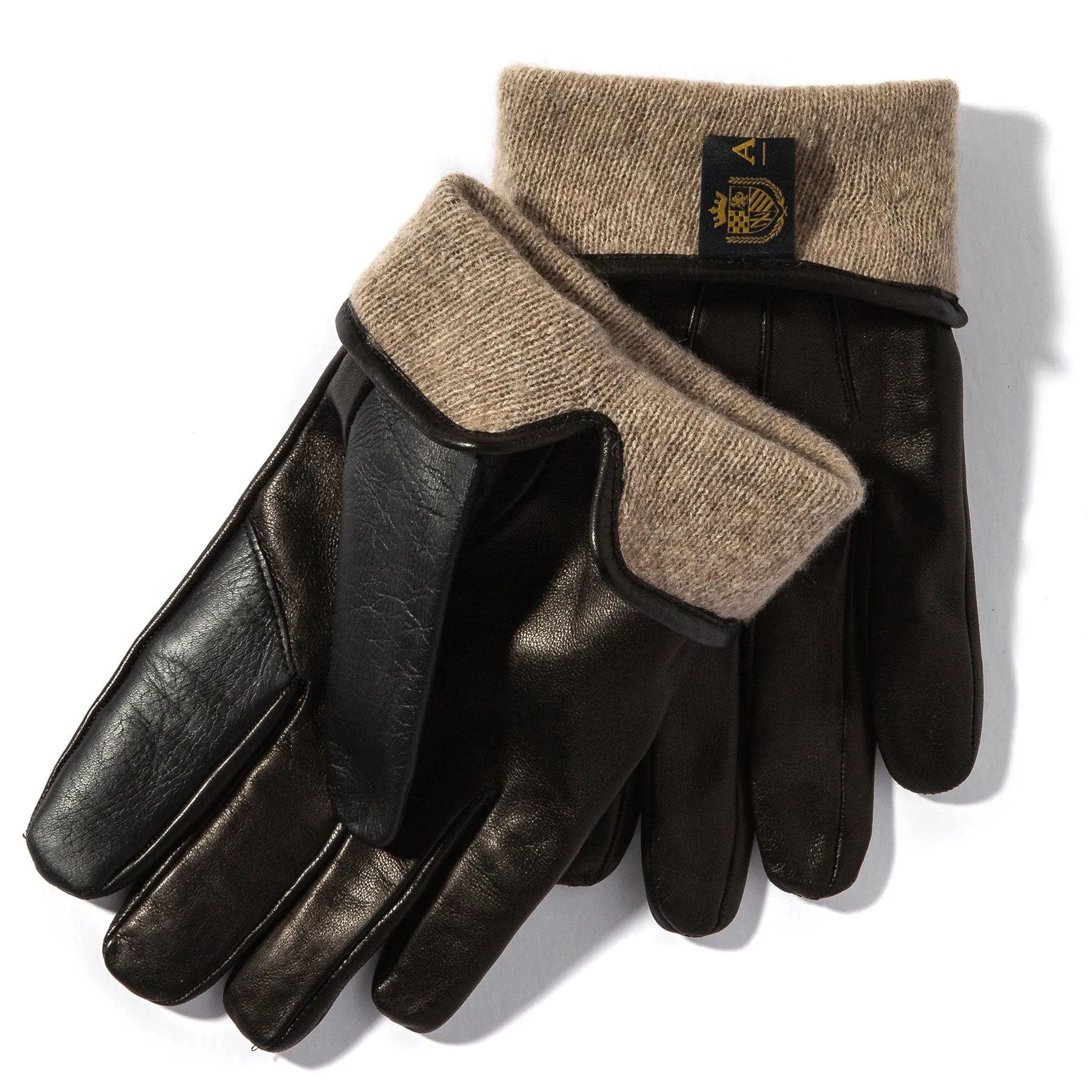 Parigi Nappa Touch Gloves In Black