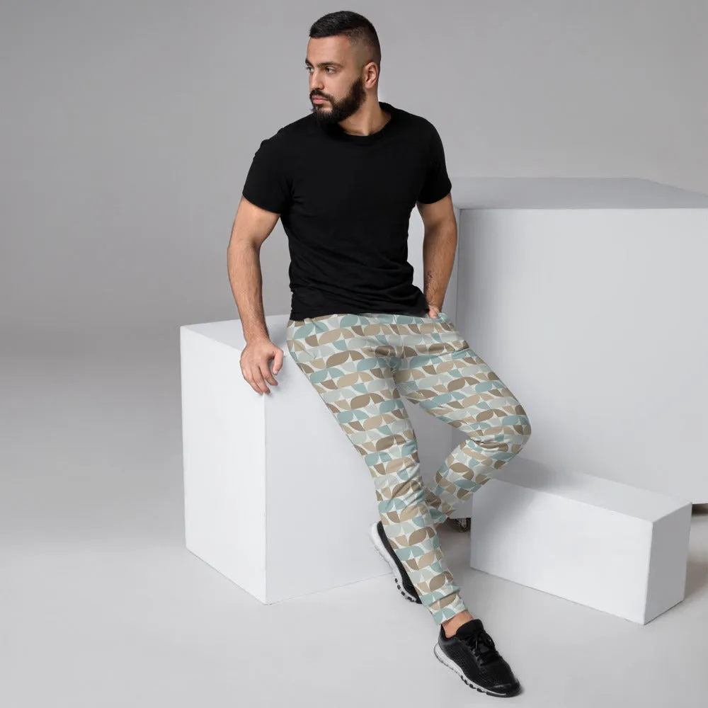 Patterned Men's Joggers | Russian Mid-Century