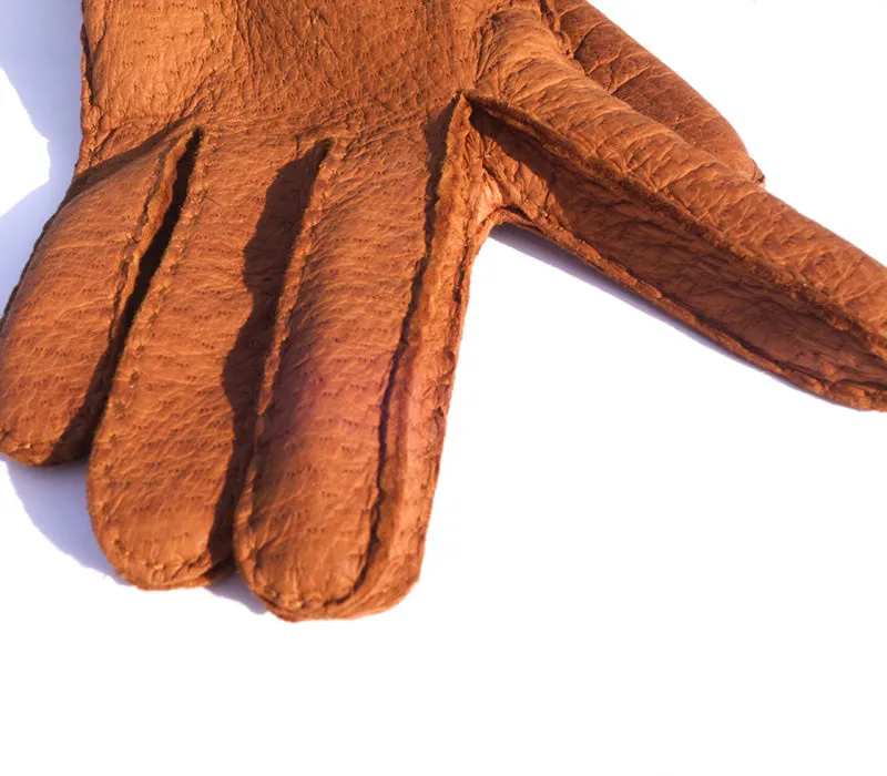 Paula - Peccary leather gloves - women