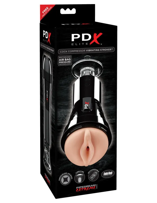 Pdx Elite  Compressor Vibrating Stroker