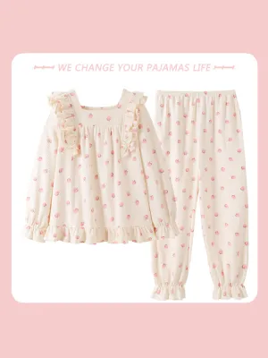Peachy Dreams Pajama Set