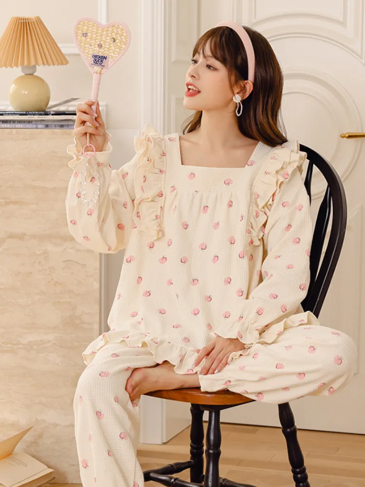 Peachy Dreams Pajama Set