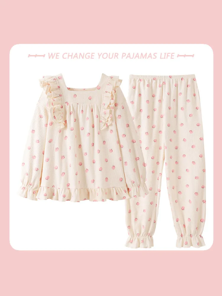 Peachy Dreams Pajama Set