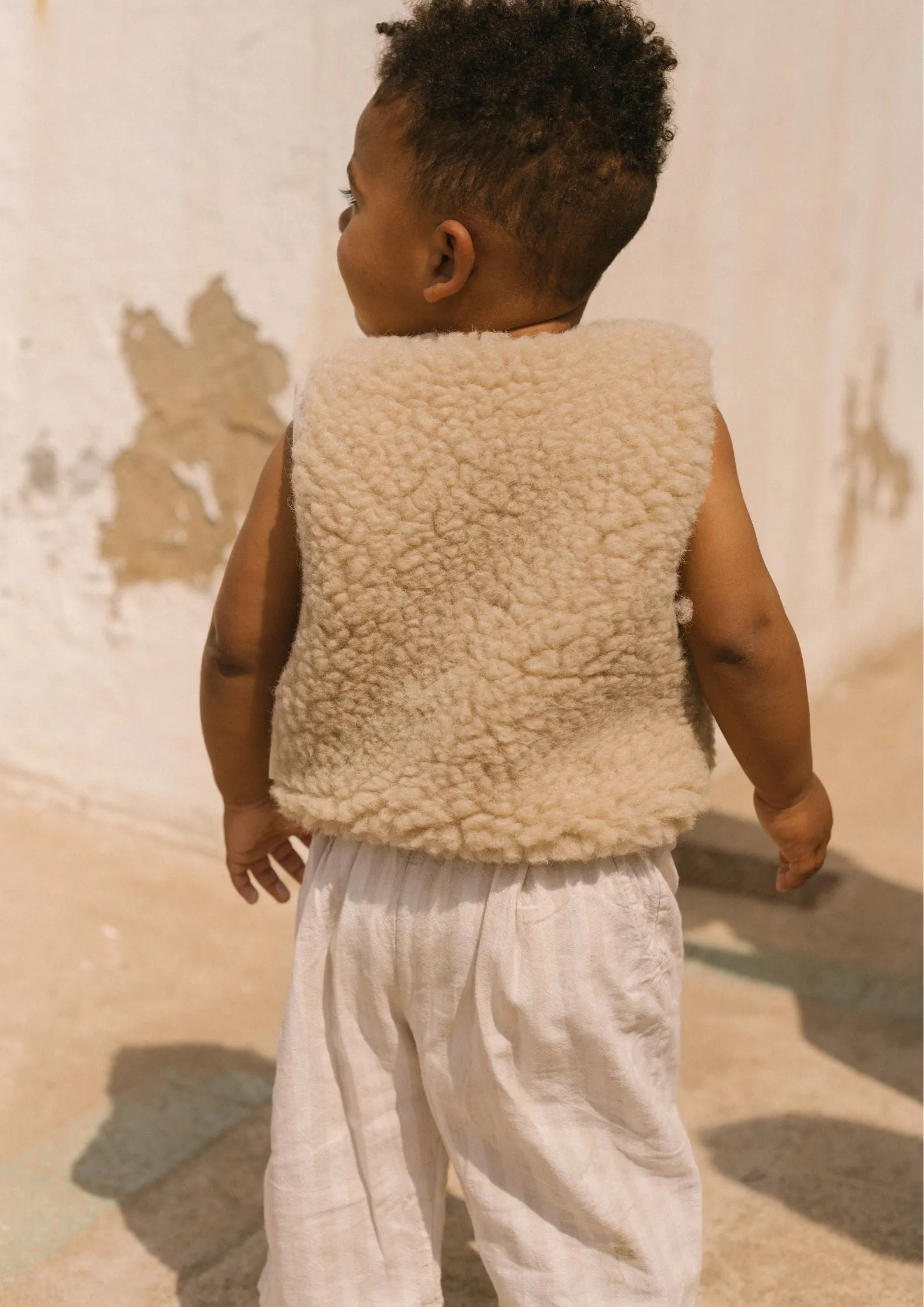 PEANUT MERINO SNUGGLEVEST