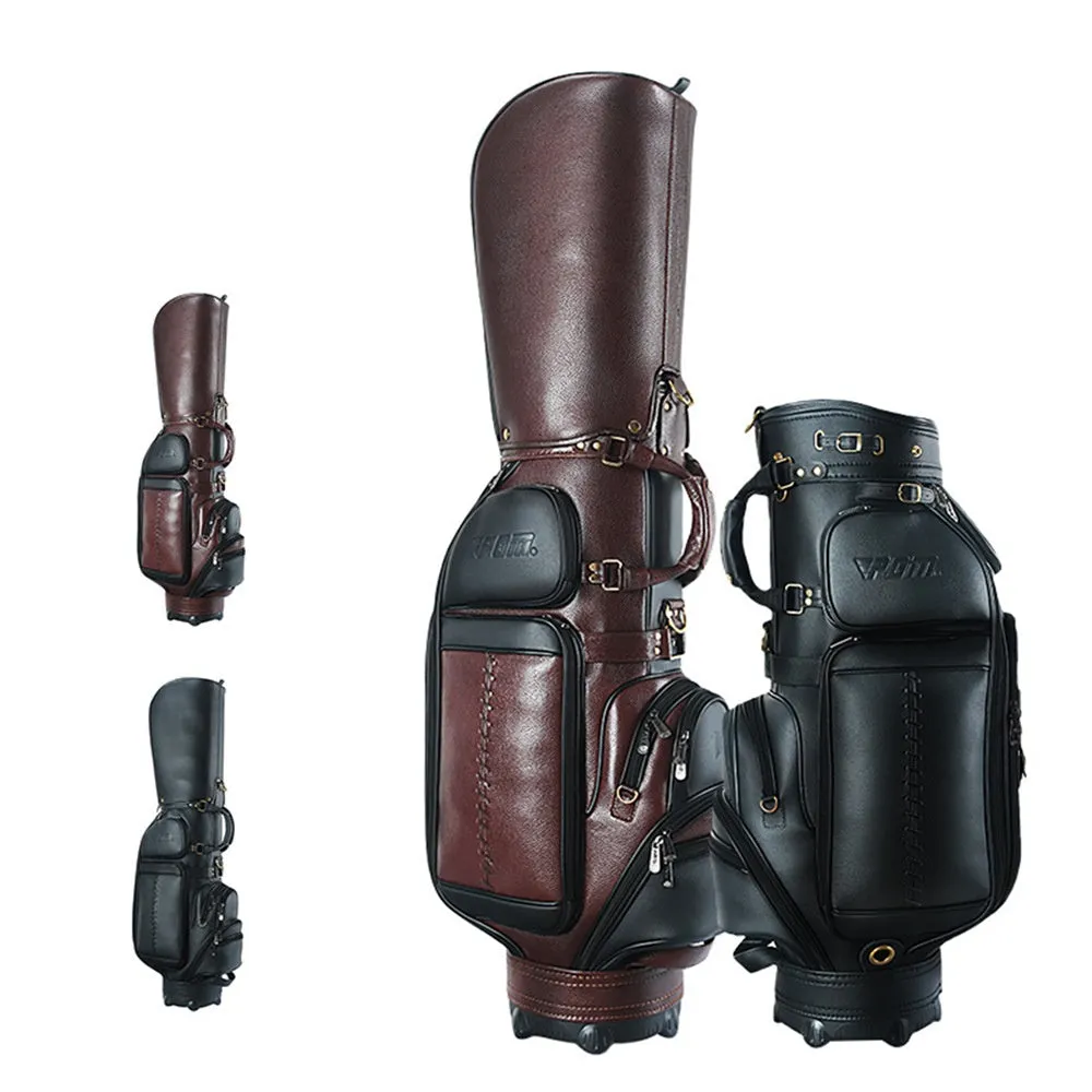 PGM Vintage Leather Golf Bags