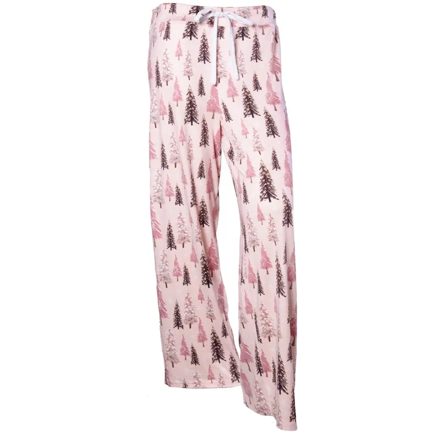Pink Winter Wonderland Pj Pants