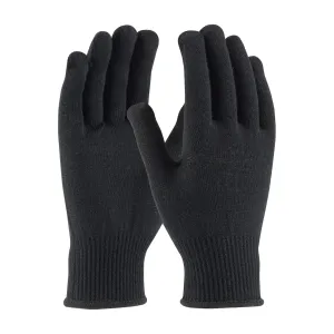 PIP 41-130L Seamless Knit Merino Wool Glove - 13 Gauge, Black, Large, Pair of 12