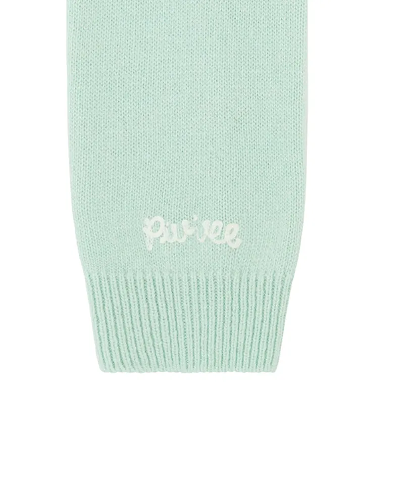 PIV'VEE Cashmere Hoodie - Pistachio Mint