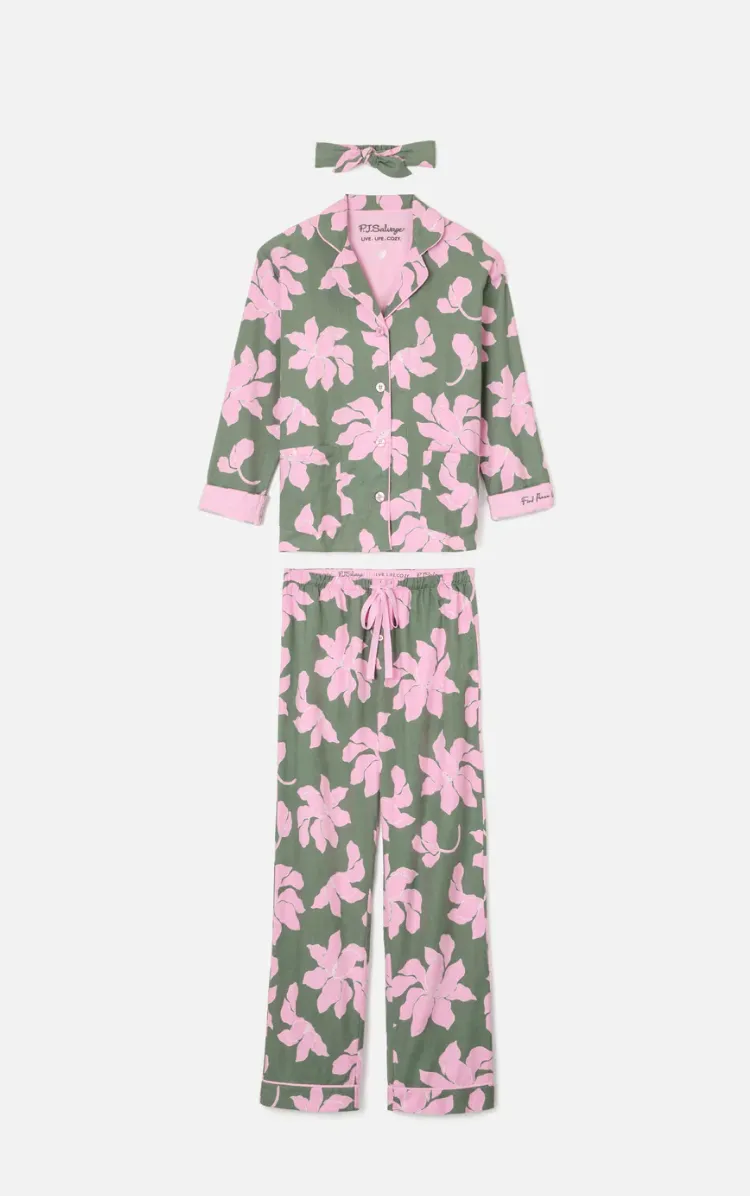 PJ Salvage Flannel Pyjamas Find Peace Within