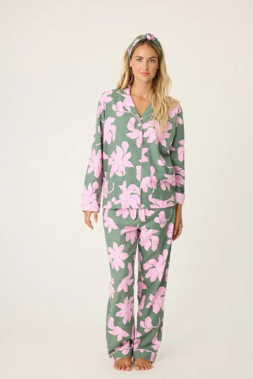 PJ Salvage Flannel Pyjamas Find Peace Within