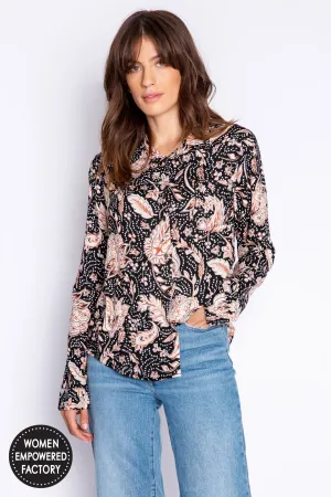 PJ Salvage Paisley Nights Long Sleeve