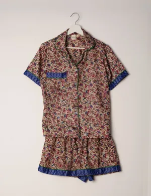 PJ SET SHORT WITH SHORT SLEEVES