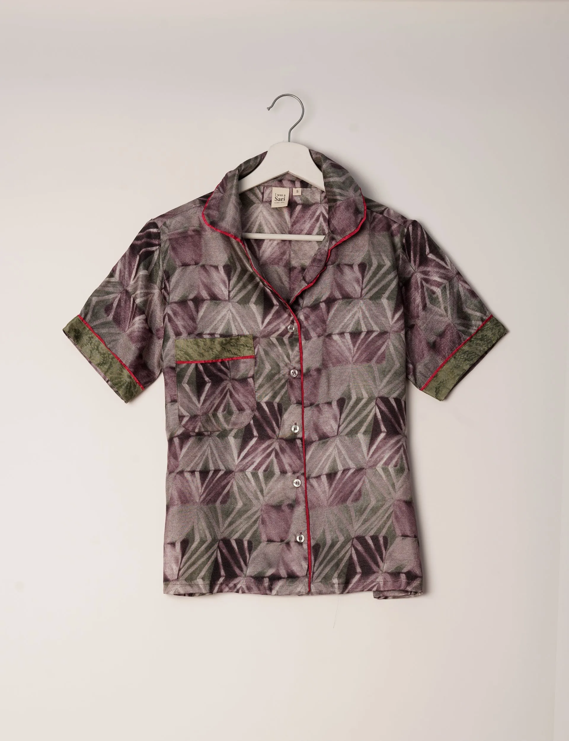 PJ SET SHORT WITH SHORT SLEEVES