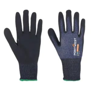 Portwest SG Cut Level  C15 Nitrile Glove (Pk12)-Recycled Pet Bottles ECOAP18