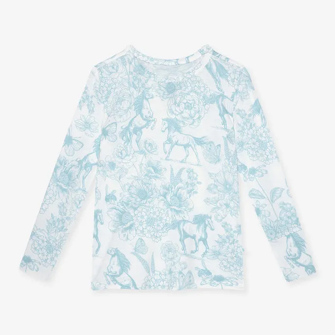 Posh Peanut Charlotte Anne L/S Basic Loungewear