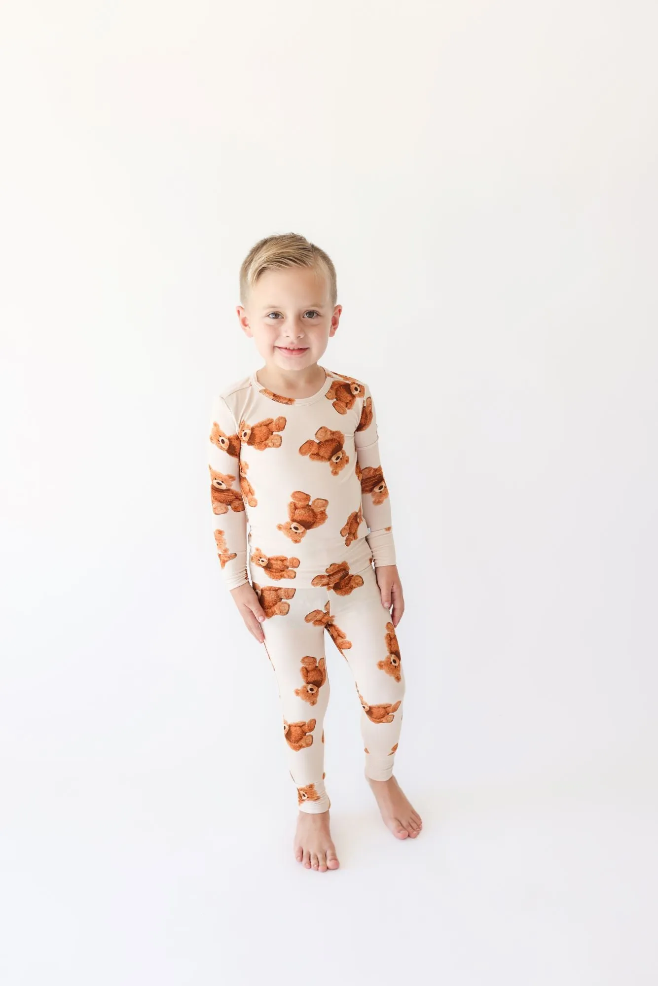 Posh Peanut Freddy Teddy L/S Basic Loungewear