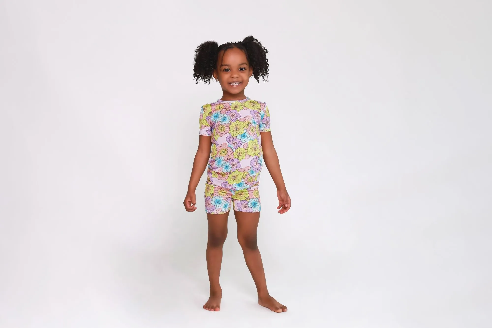 Posh Peanut Kourtney Basic Short Sleeve & Short Length Pajama