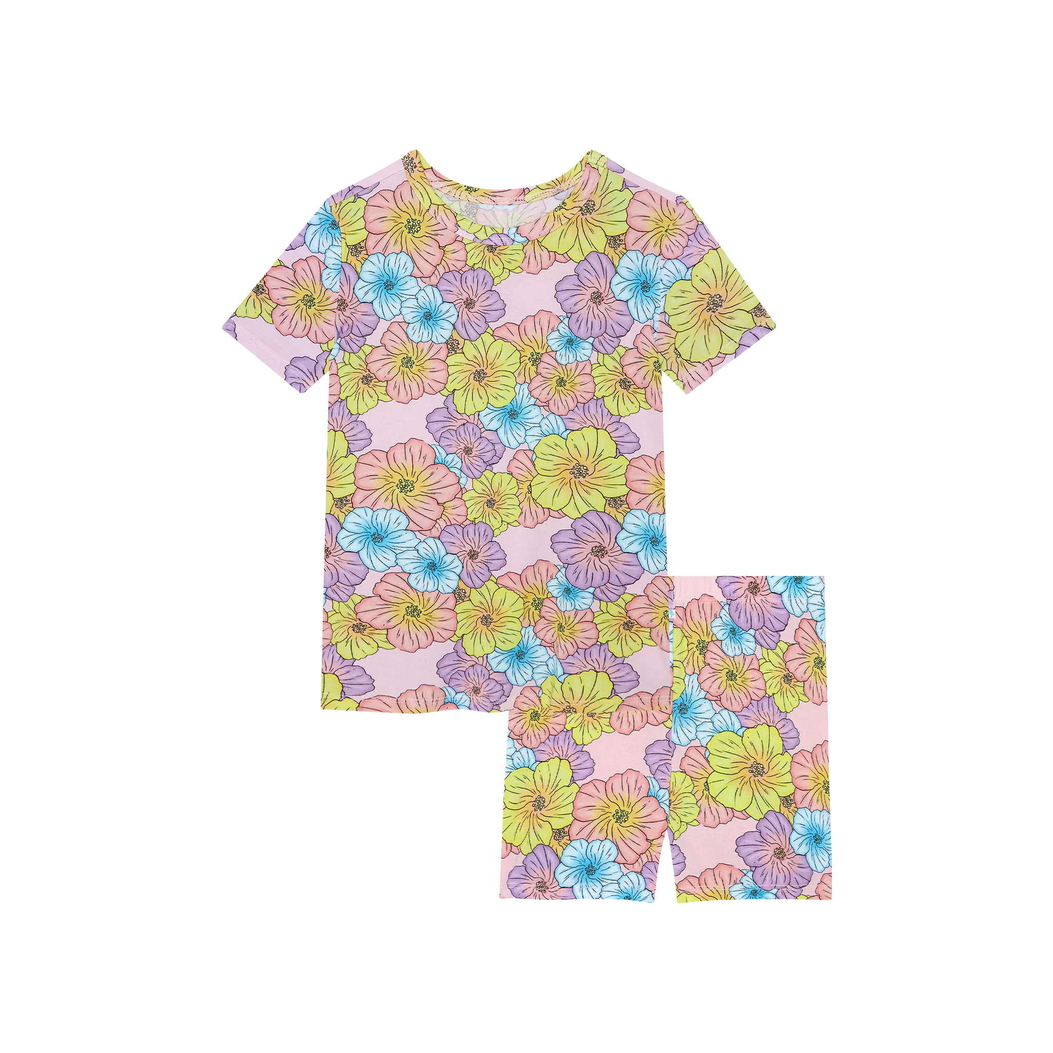 Posh Peanut Kourtney Basic Short Sleeve & Short Length Pajama
