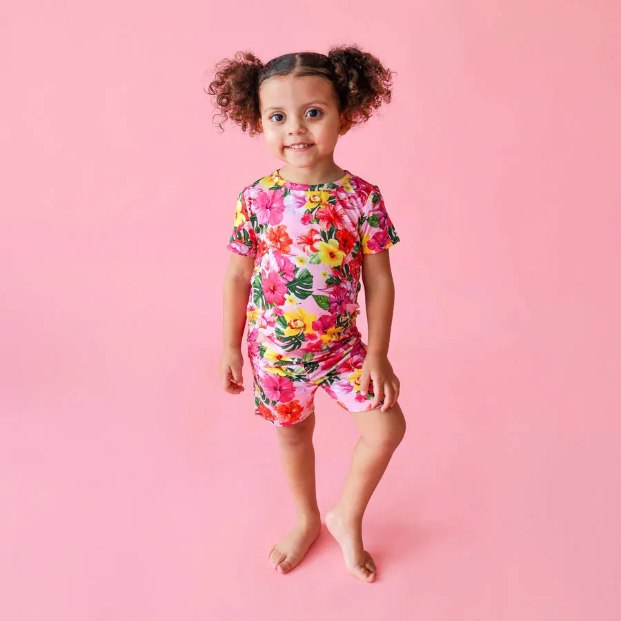 Posh Peanut Malana Basic Short Sleeve & Short Length Pajama