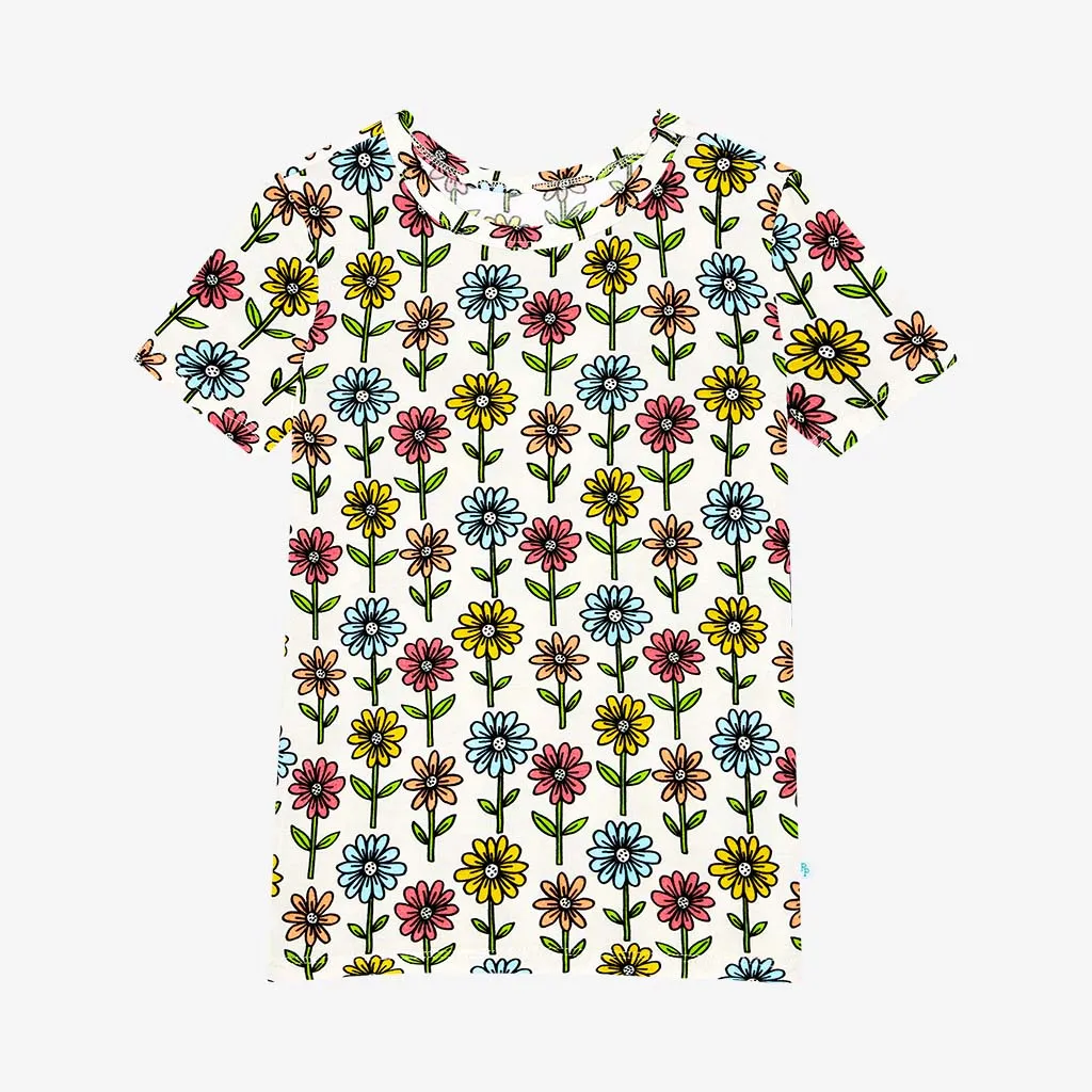 Posh Peanut Maya Lynn Basic Short Sleeve & Short Length Pajama