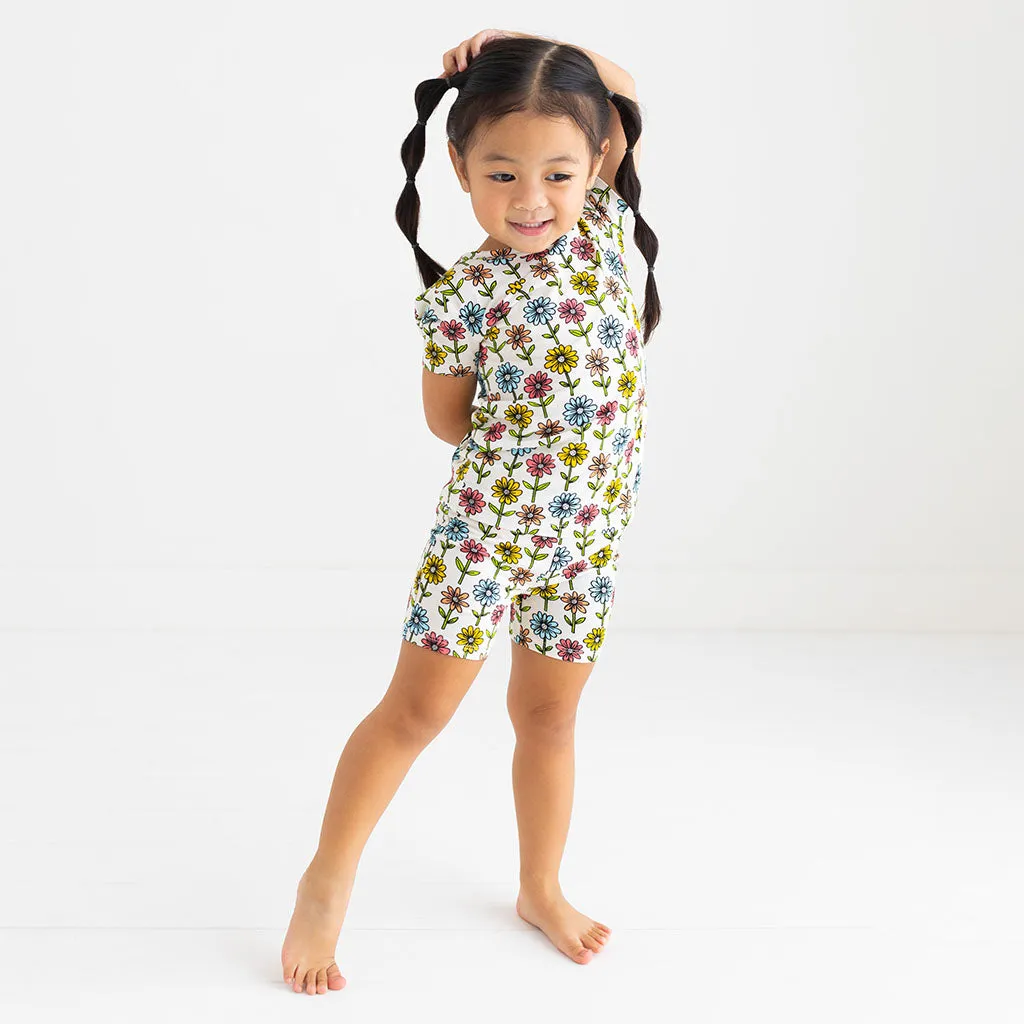 Posh Peanut Maya Lynn Basic Short Sleeve & Short Length Pajama