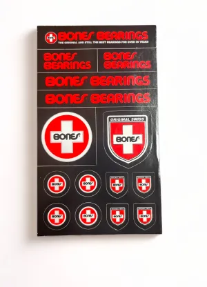 POWELL PERALTA | Swiss Sticker Sheet | 4" x 6.5"