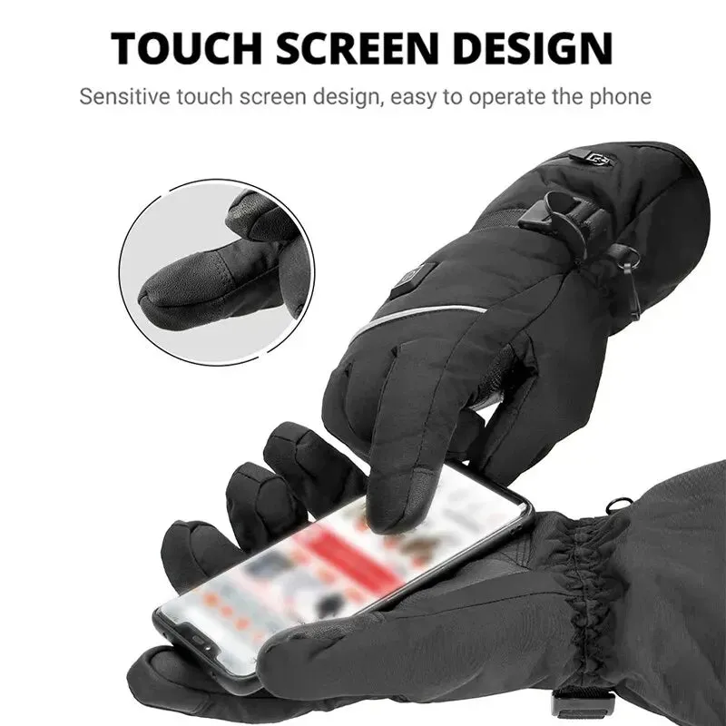 Premium Heated Waterproof Gloves for Winter Adventures