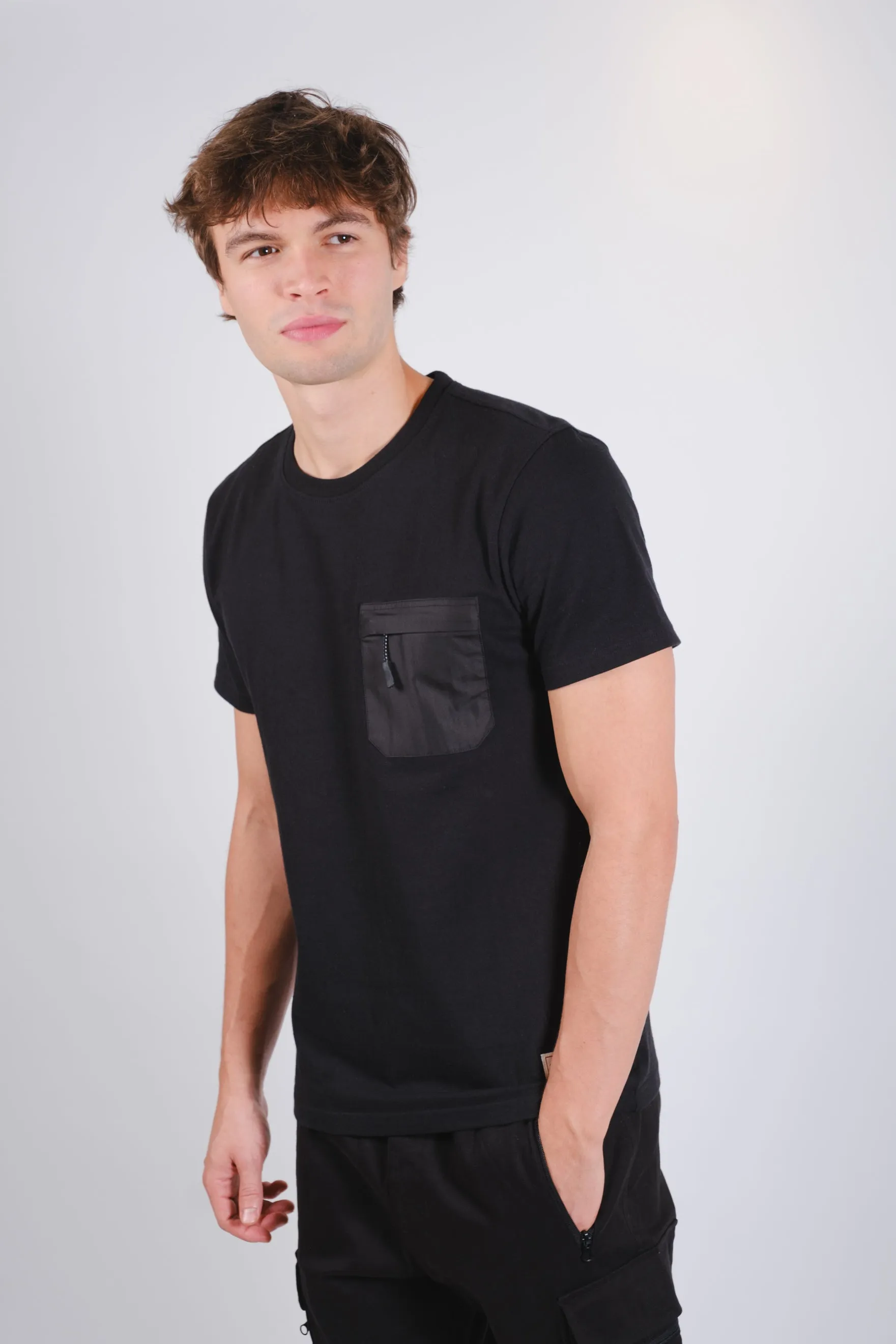 Premium Heavy Weight Nylon Zip Tee