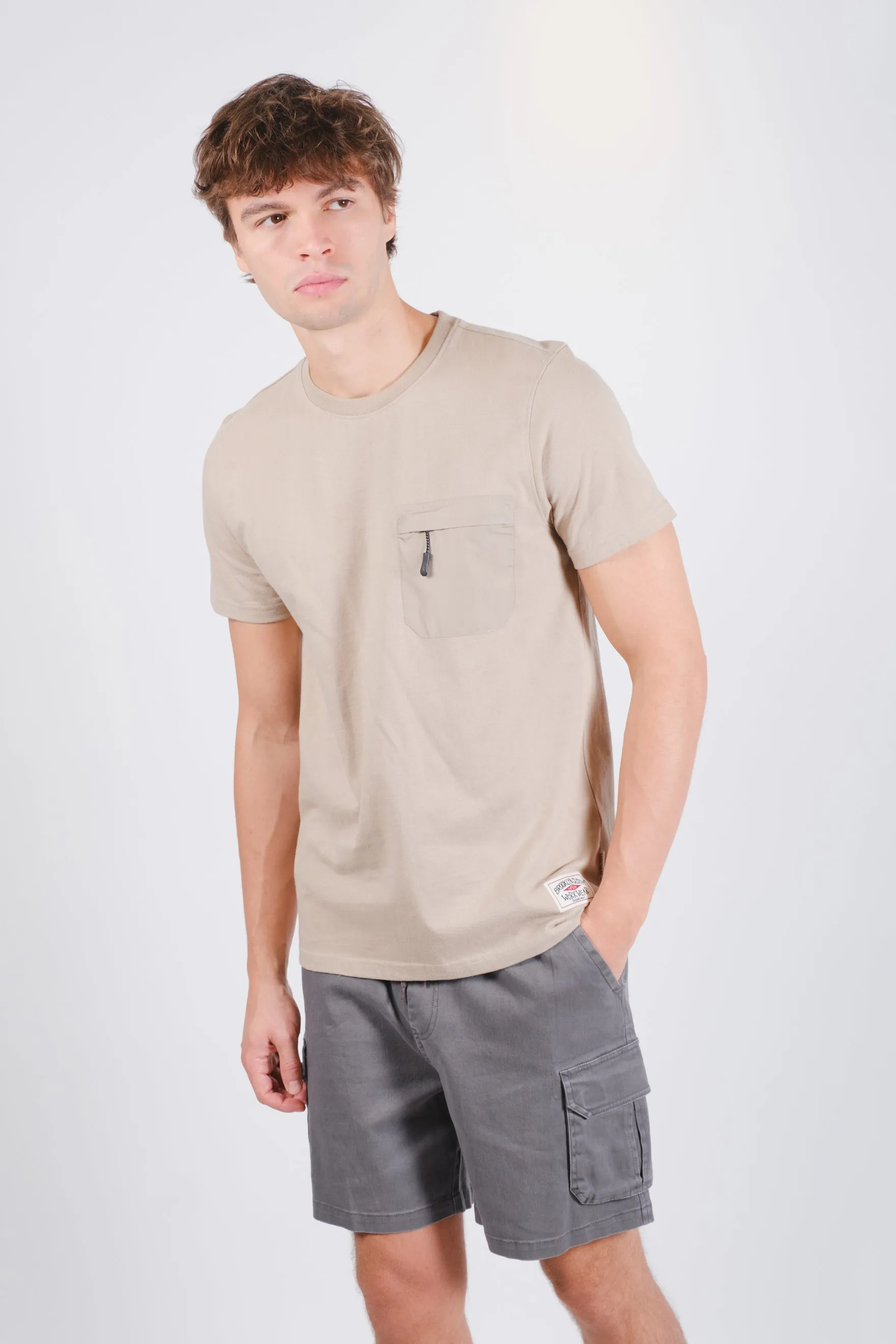 Premium Heavy Weight Nylon Zip Tee