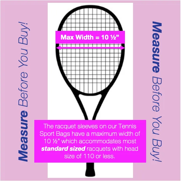preneLOVE Tennis Puffer Sport Bag | Fuschia