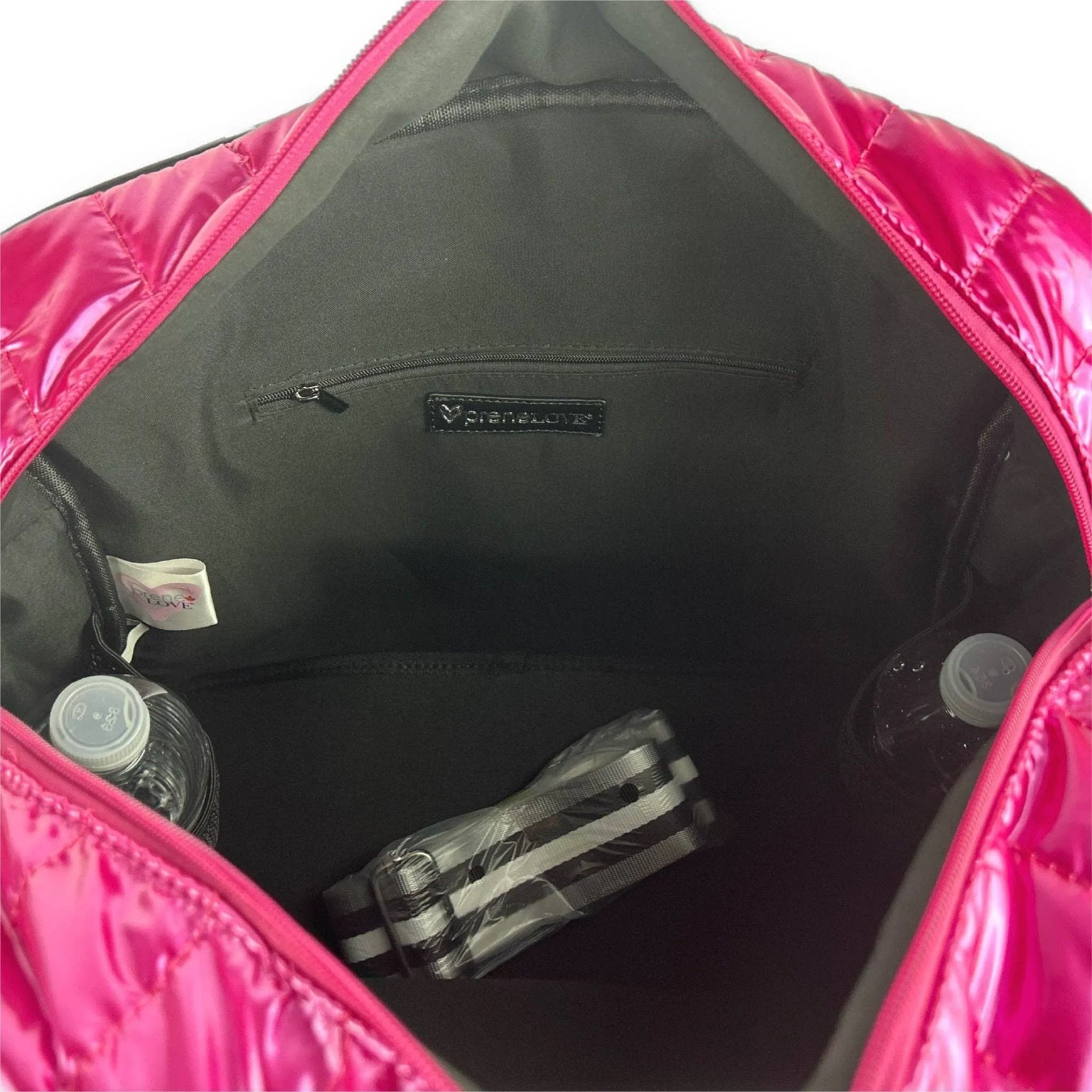 preneLOVE Tennis Puffer Sport Bag | Fuschia