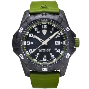 ProTek Carbon Dive 1000 Series Tritium Green