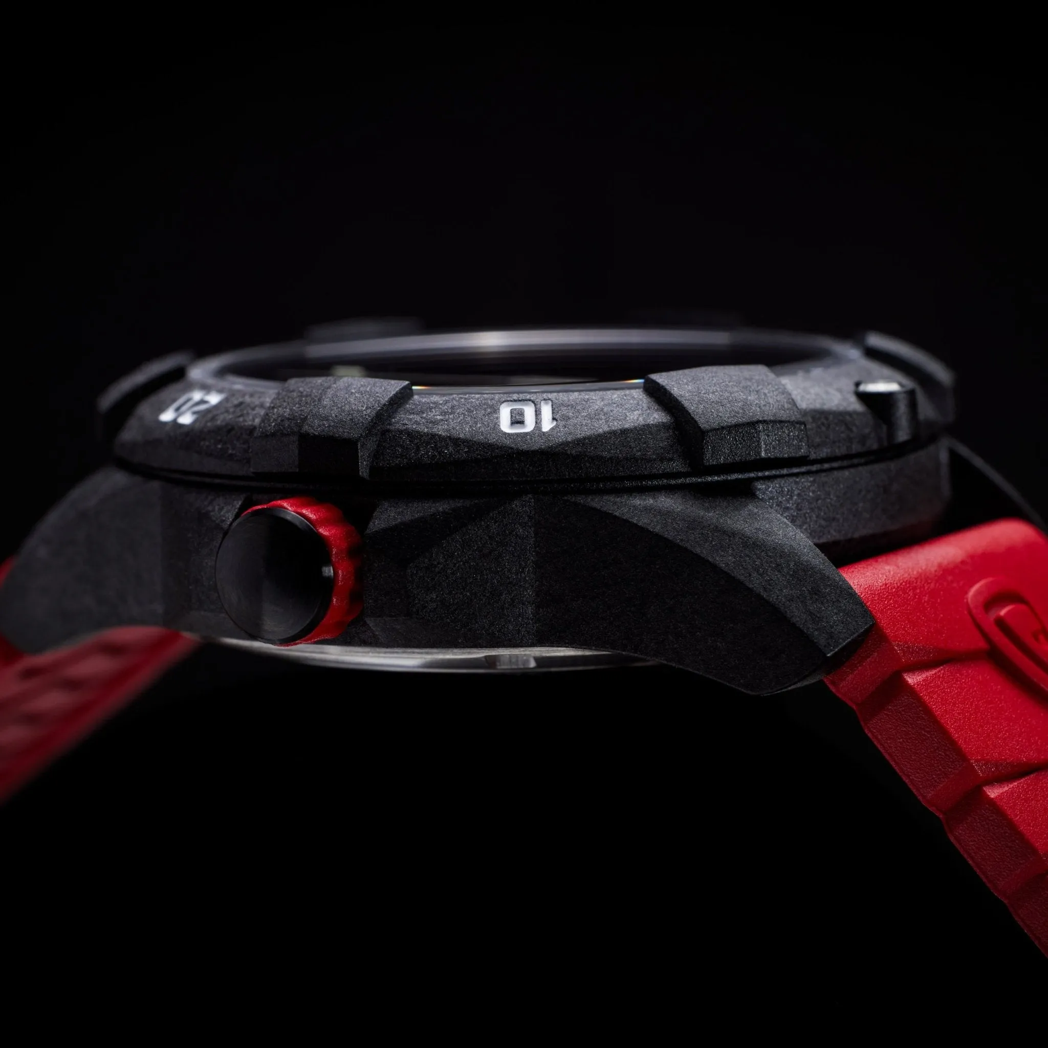 ProTek Carbon Dive 1000 Series Tritium Red