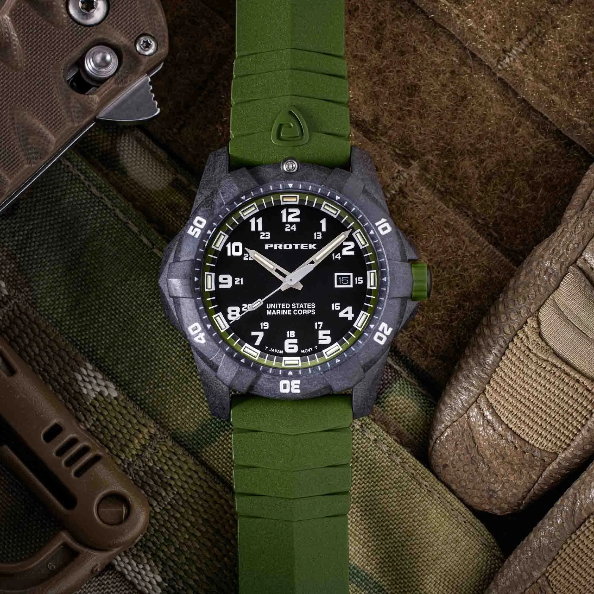 ProTek Carbon USMC Series Dive Green