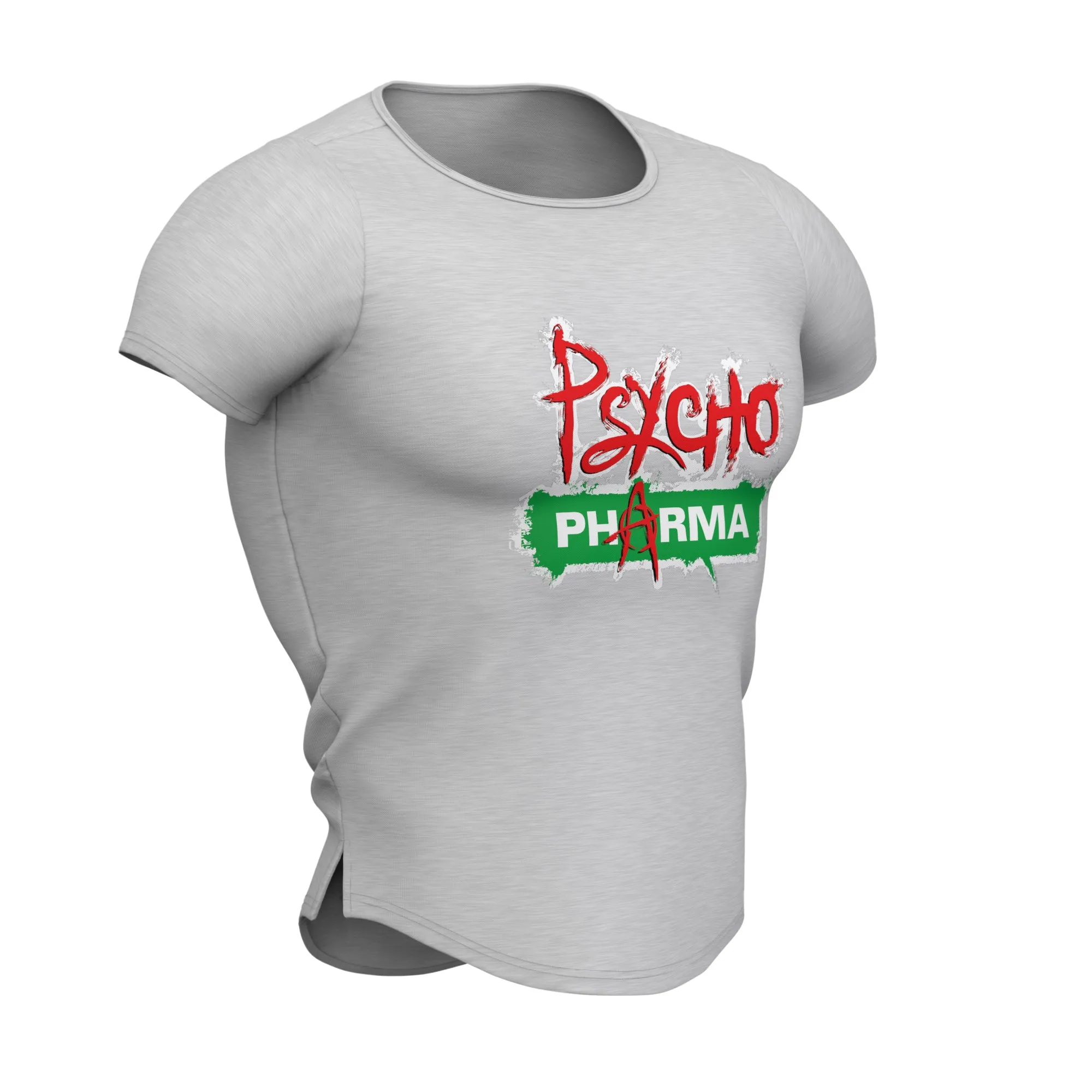 Psycho Pharma Logo Crewneck Tee