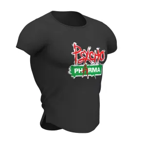 Psycho Pharma Logo Crewneck Tee