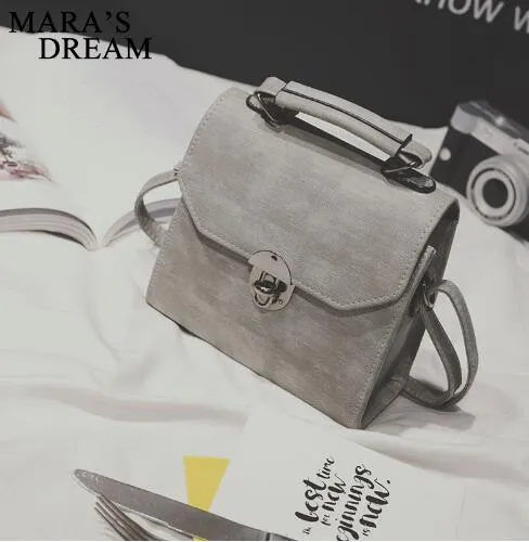PU Leather Vintage Messenger Shoulder Bag Flap Women Bag