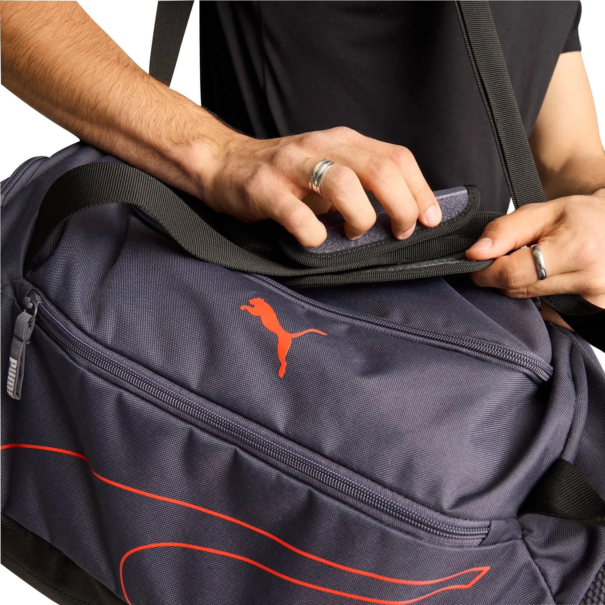 Puma Fundamentals Medium Sports Holdall - Grey