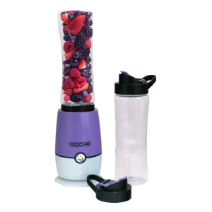 Purple Shake & Take Multi Blender Fruit Smoothie Maker Juicer   2 Sports Bottles