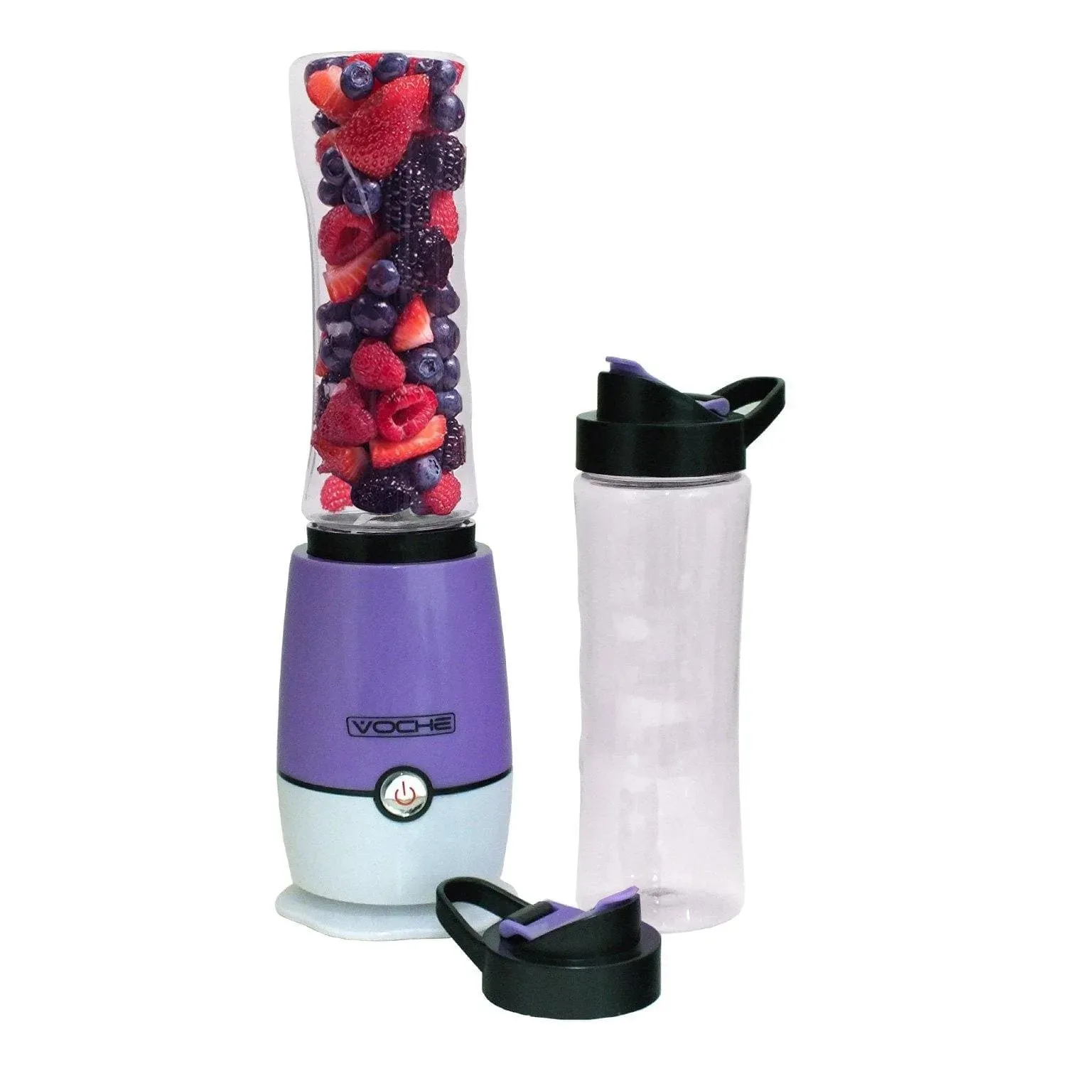Purple Shake & Take Multi Blender Fruit Smoothie Maker Juicer   2 Sports Bottles