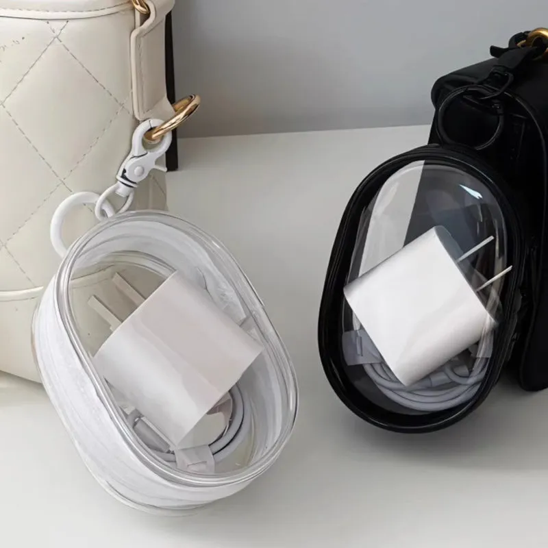 PVC waterproof transparent cable storage bag