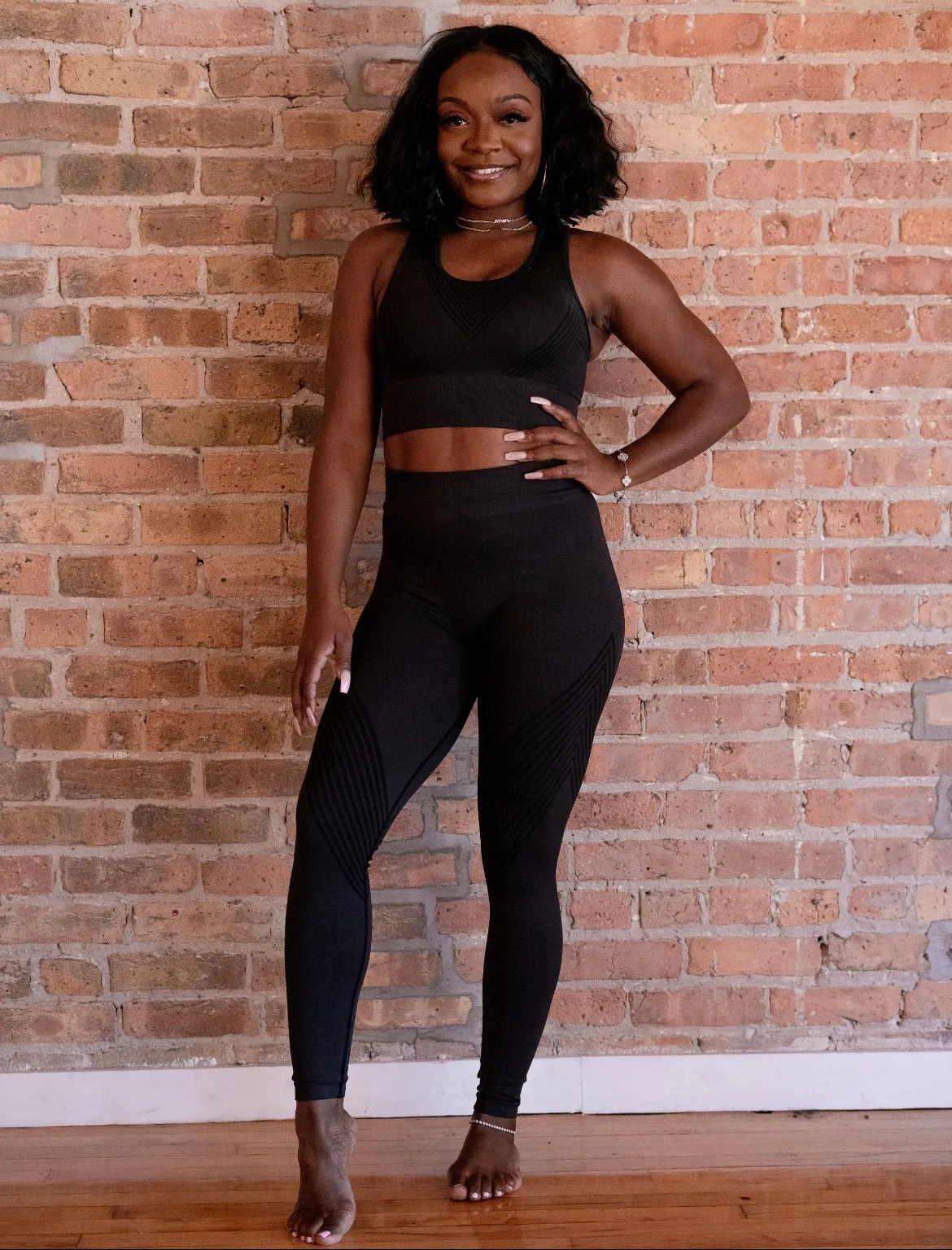 "Move Your Body" Sports Bra
