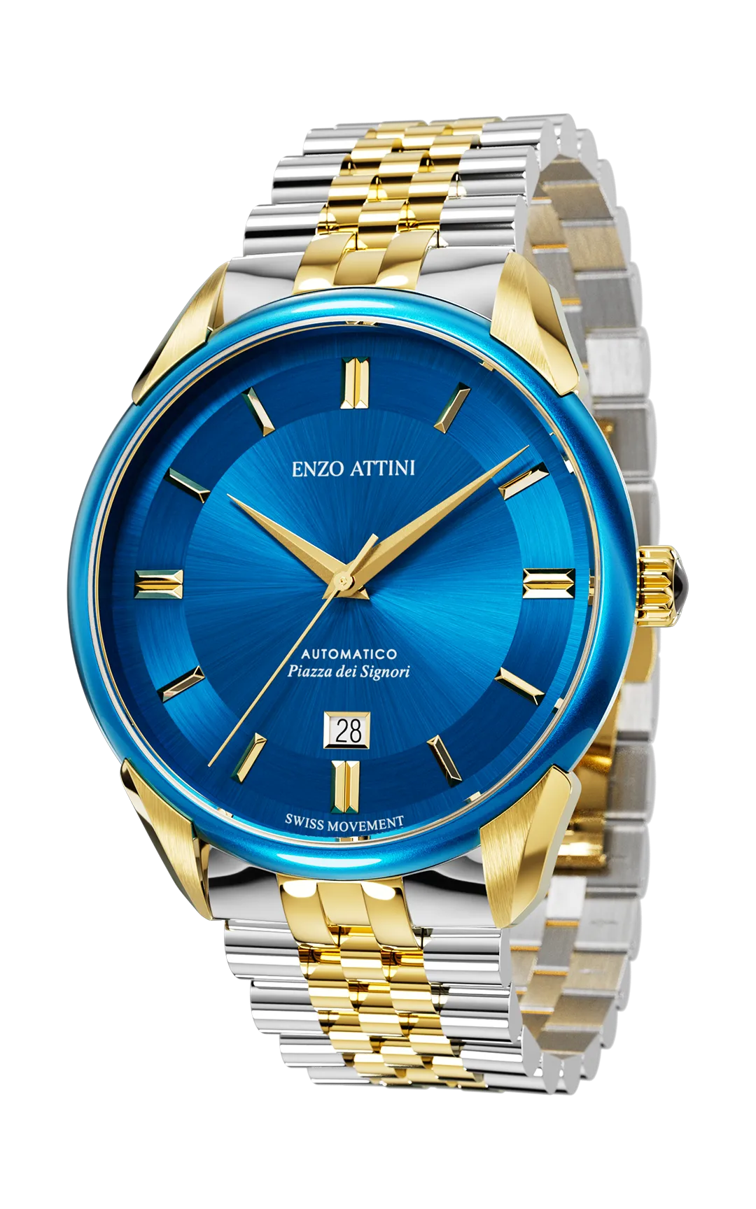"Piazza dei Signori" Automatic - President Bracelet / Swiss Movement
