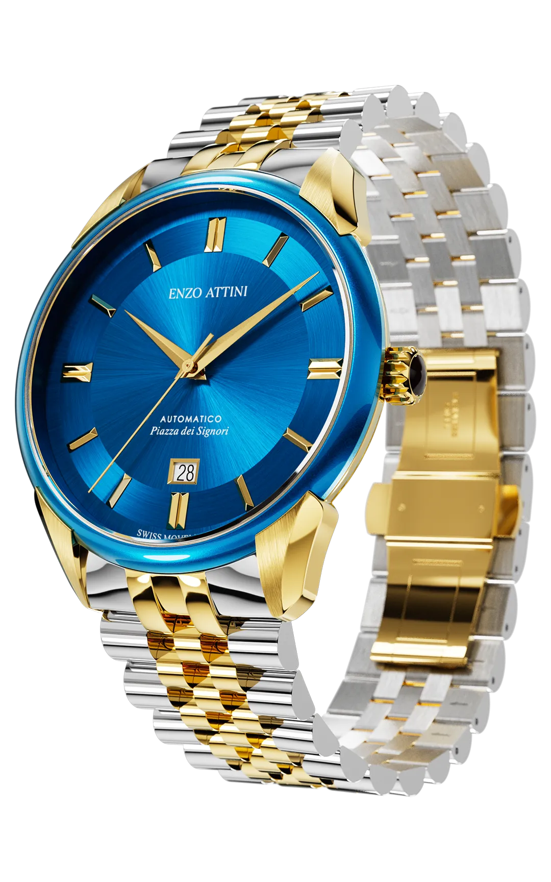 "Piazza dei Signori" Automatic - President Bracelet / Swiss Movement