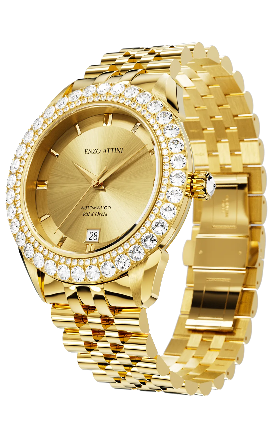 "Val d'Orcia "Automatic - President Bracelet  / Swiss Movement